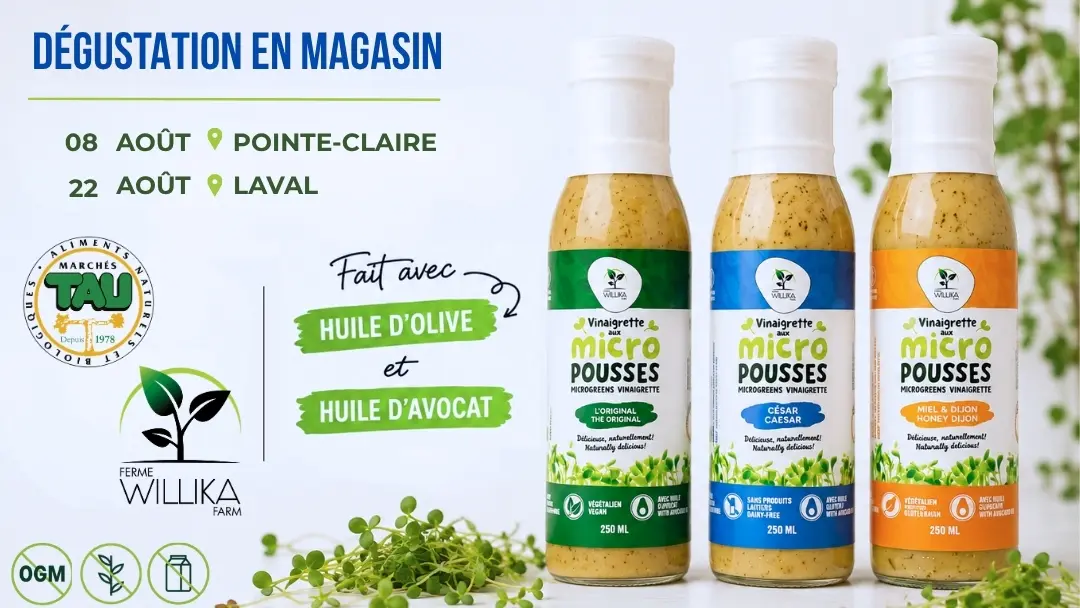 Microgreens dressings